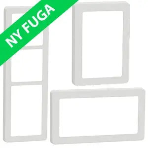 LK Fuga BASE 63 rammer - hvid