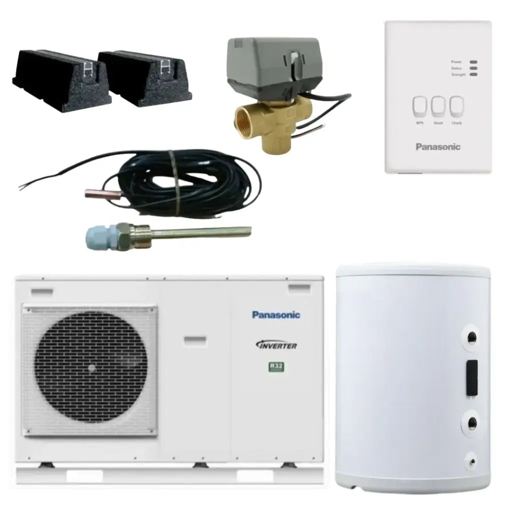 Luft til vand - Brug af eksisterende varmtvandsbeh