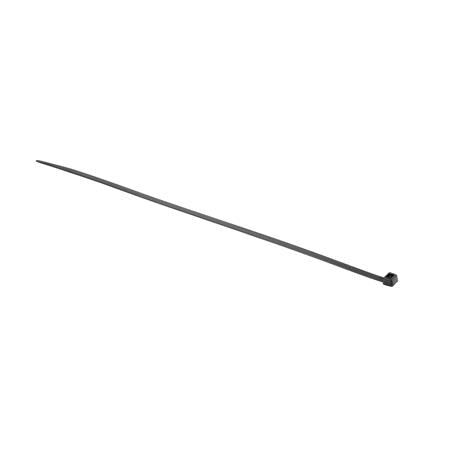 KABELBINDER 300X4,8MM SORT 100 STK