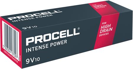 PROCELL ALKALINE INTENSE 9V 10CT