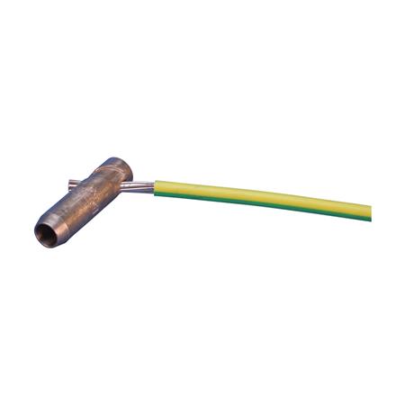 JORDSPYDS KLEMME MED KABEL, 5/8" 25MM²