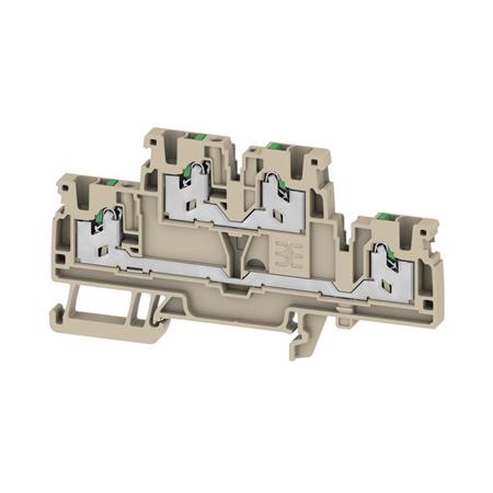 SNAP IN 4-POL 2.5MM² BEIGE