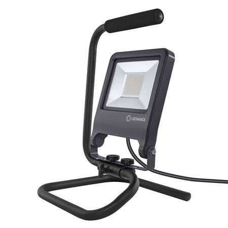 LED WORKLIGHT S-STAND 50W 840 SORT