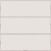 KNX TRYK 3 TANG KOMFORT 2 - S./B. HVID
