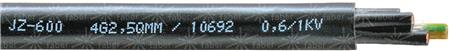 STYREKABEL 4G1,5 YSLY-JZ BLACK UV - TR