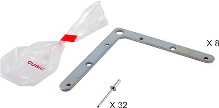 MONTAGESÆT CUBIC 0135-0000