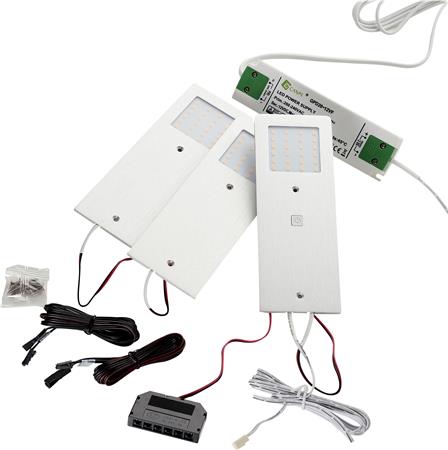 CASTOR 3-KIT, LED SPOT, INKL. DRIVER ALU