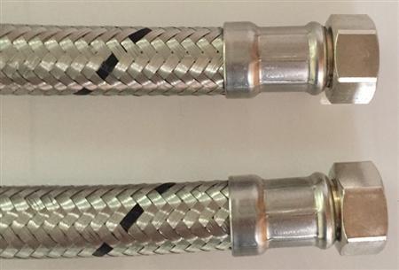 KEDELSLANGE R.F 1.¼" MESS. OMLØB. 500MM