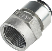 ROTH OVERGANGSMUFFE 22MM - 3/4" RUSTFRI
