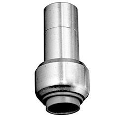 Roth reduktion 22 x 15 mm, indstikfittings i rustfri stål
