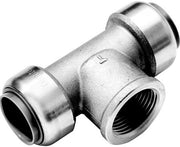 ROTH TEE 22 MM X 3/4" X 22 MM, RUSTFRI