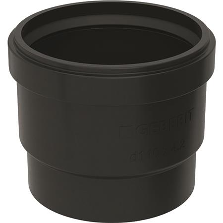 PE STIKMUFFE MED LÆBETÆTNING: D=50MM