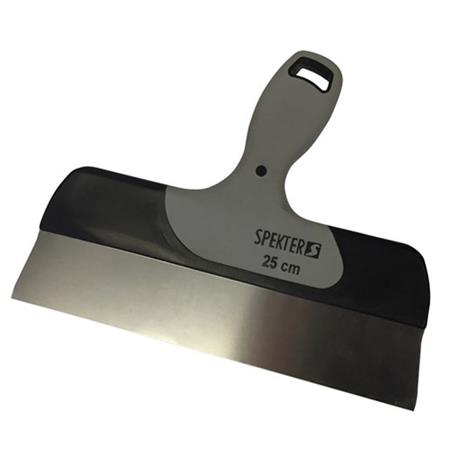 BREDSPARTEL M/STÅLBLAD 450 MM. GRÅ