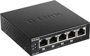 SWITCH 5X GIGABIT - 4X POE+ DGS-1005P