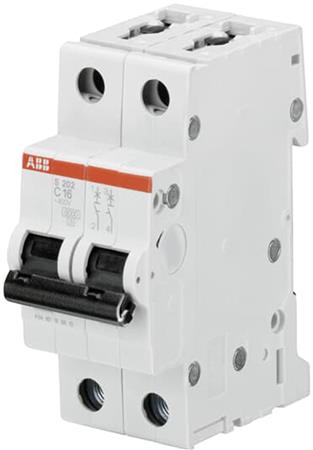 AUTOMATSIKRING C16A 2P 6KA 2M