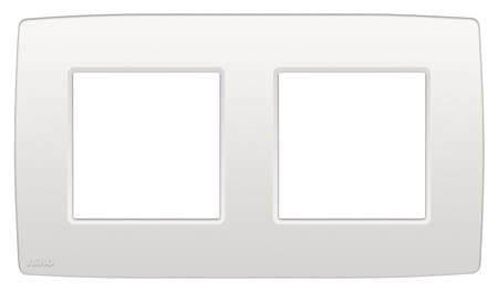 RAMME 2-MODUL, NIKO ORIGINAL, HVID