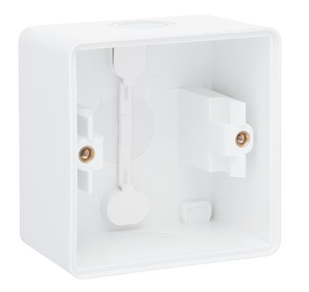 UNDERLAG 1-MODUL, IP55, HVID