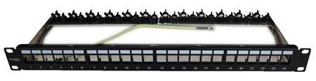 PATCHPANEL 24XRJ45 FTP/UTP SORT EASYCLIP