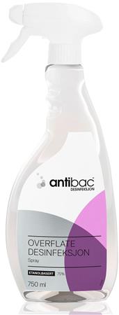 DESINFEKTION ANTIBAC T/OVERFLADER 750ML