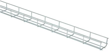 GITTERBAKKE 75 MM EL-FORZINKET 2,5 M (Sælges kun i hele længder)