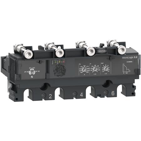 RELÆ MICROLOGIC 22 4P 100A