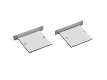 ENDEDÆKSEL 30X30 RECESSED HVID 2 STK