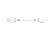 FLEXLINE MELLEMKABEL LIGE 10CM HVID