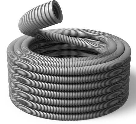 FLEXRØR 50MM HALOGENFRI GRÅ RG25