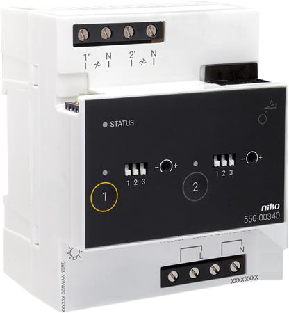 UNIVERSEL DÆMPERMODUL 2×400 W