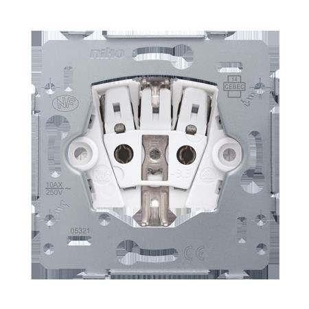 STIKKONTAKTBASE, 16A/250 VAC