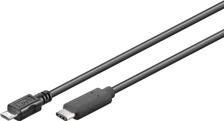 USB KABEL USB C - USB 2.0 MICRO B 1M H-H