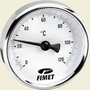 TERMOMETER Ø80X100MM 0-120°. KLASSE 2