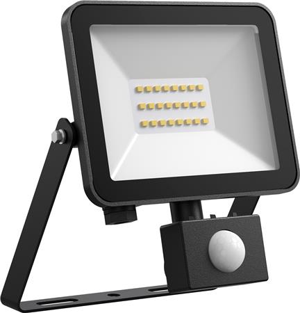 FOX FLOODLIGHT 20W 2330LM 4000K PIR SORT