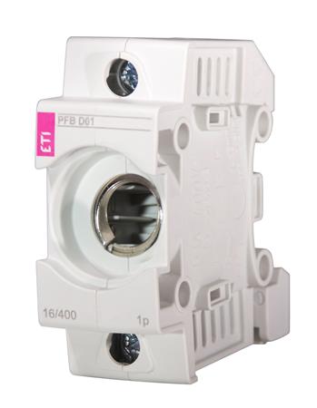 Sikringsholder D01 1P 16A