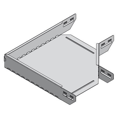 90° HJØRNE FLAD 60HX600X1MM FZS