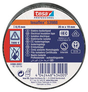 ISOLERINGSTAPE VDE/IEC PVC 20MX19MM SORT