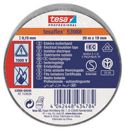 ISOLERINGSTAPE VDE/IEC PVC 20MX19MM GRÅ