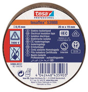 ISOLERINGSTAPE VDE/IEC PVC 20MX19MM BRUN