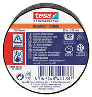 ISOLERINGSTAPE VDE/IEC PVC 25MX25MM SORT