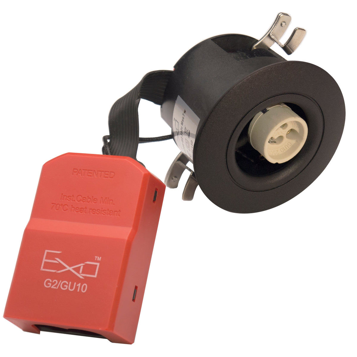 EXO 66 G2 Medium Profile GU10 SA-M-BL Ø88. IP21