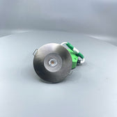 Daxtor DAX F-35-D 5W LED spot 2700K IP44 – børstet stål inkl. driver