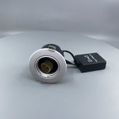 Daxtor Easy 2-Setup 63 GU10 indbygningsspot, hvid, kipbar, Ø88 mm