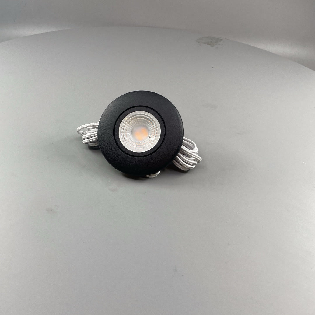 Daxtor Easy 2-Place LED møbelspot 3W 2700K – IP44 – Sort (360° frame 2)
