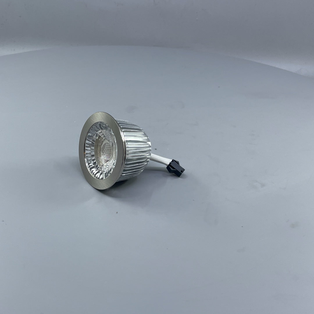 Daxtor 5W Bridgelux LED til Easy 2-Use – 3000K, satin nikkel (360° frame 3)