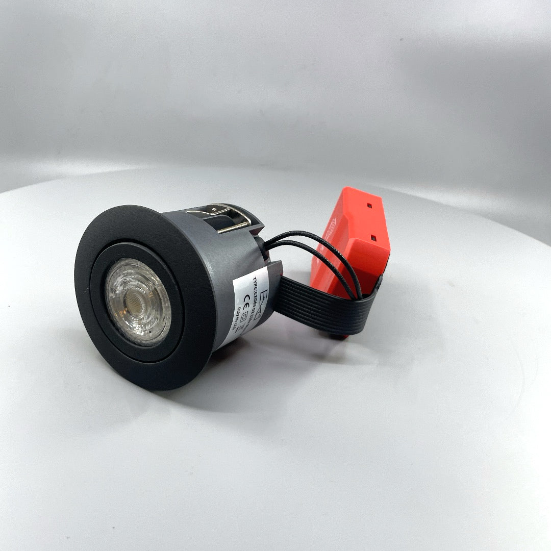 EXO 66 G2 Medium Profile GU10 SA-M-BL Ø88. IP21 (360° frame 3)