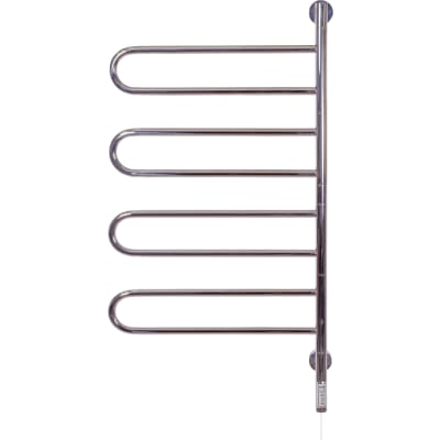 Curvo håndklædetørrer 1025x545mm 4 arme pol. rf 70watt
