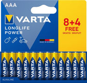 LONGLIFE POWER AAA PAK 12 (8+4)
