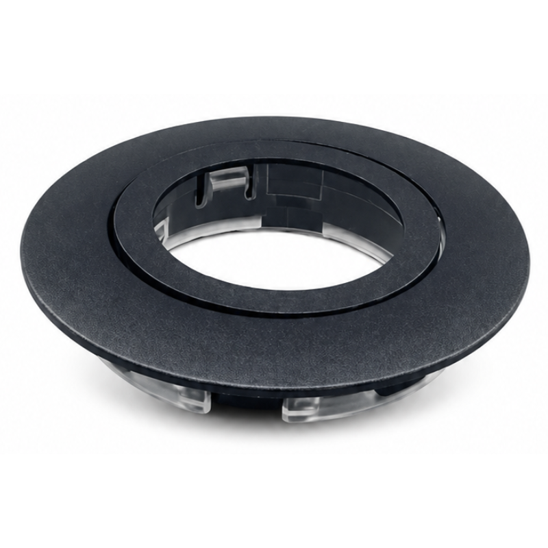 Daxtor EXO front til GU10 indbygningsspot IP21 – mat sort