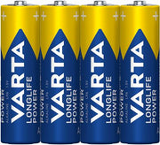 High Energy alkaline AA batteri 4 stk