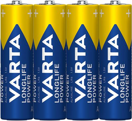 High Energy alkaline AA batteri 4 stk